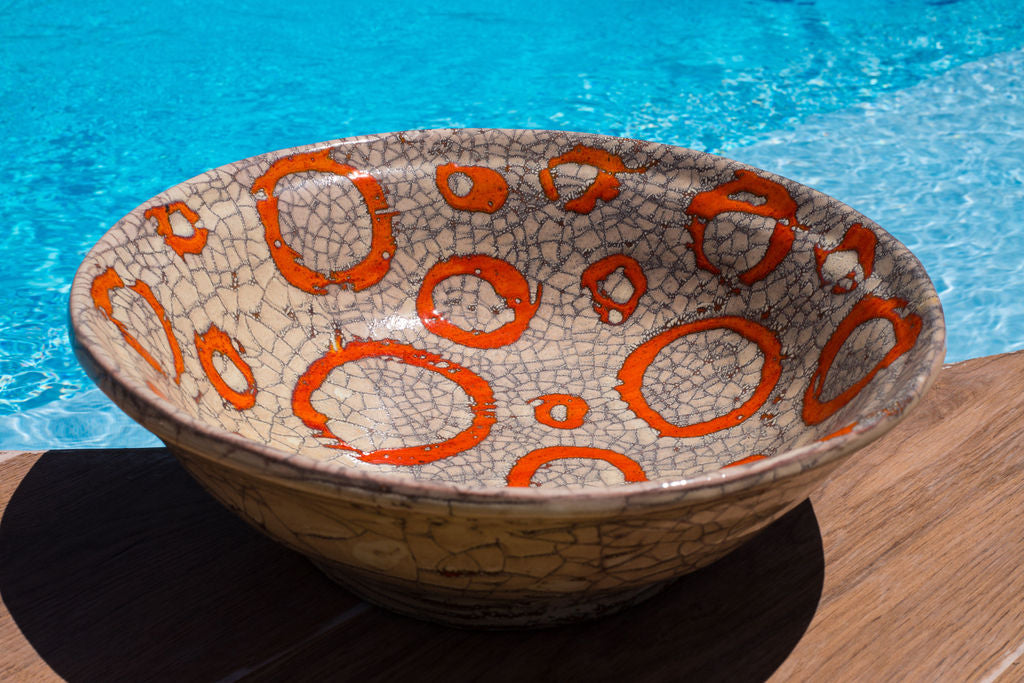 Siciliansk keramikfad – Nicola Mirenda | Ø36 cm