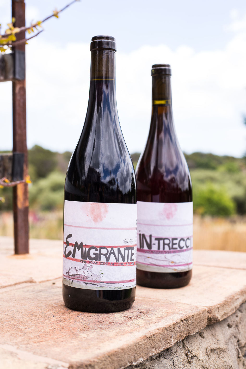 E.Migrante 2025 Rødvin | Nerello Mascalese, Grenache og Minnella Nera | Etna Vest