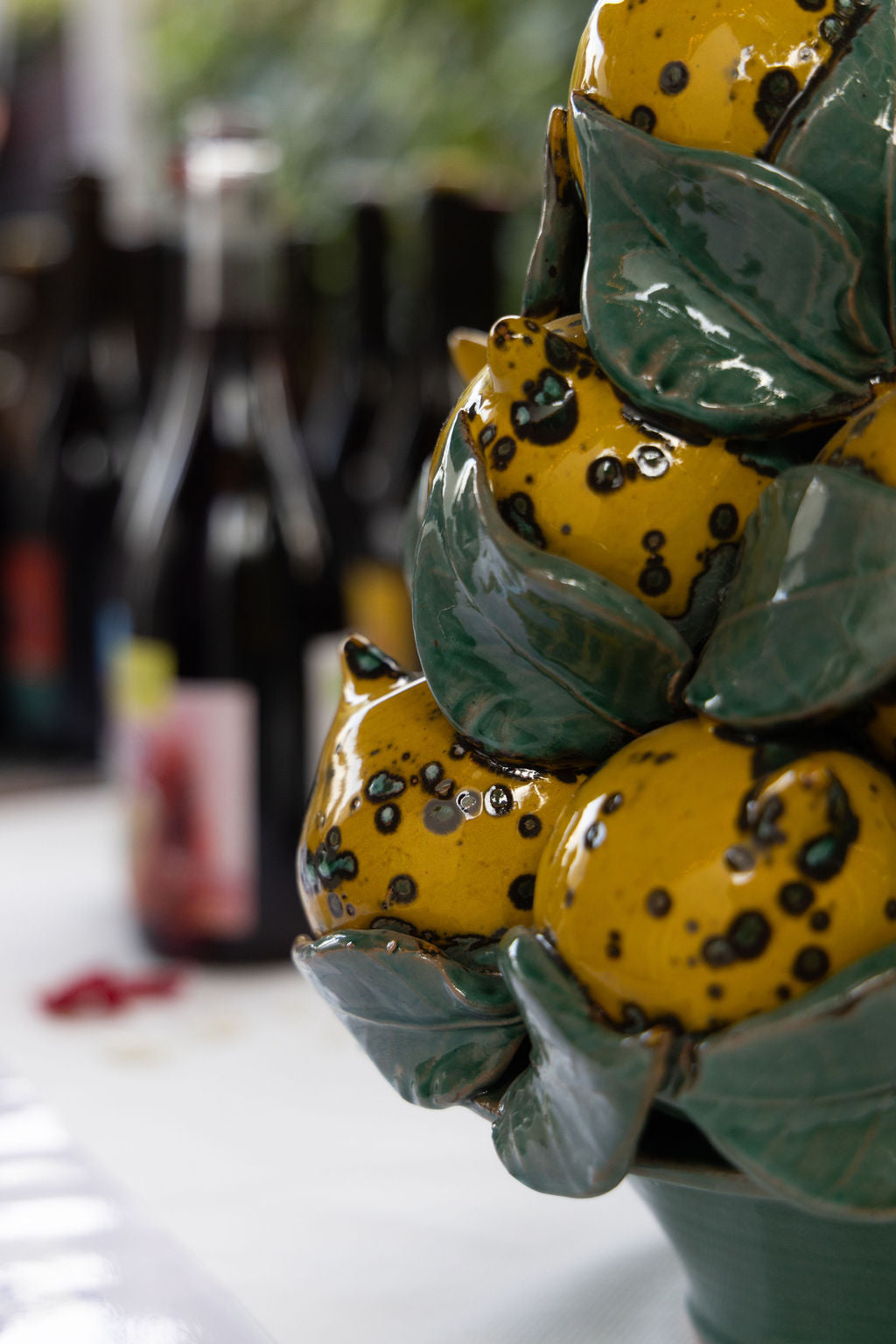 Citronskulptur – Håndlavet siciliansk keramik | Nicola Mirenda