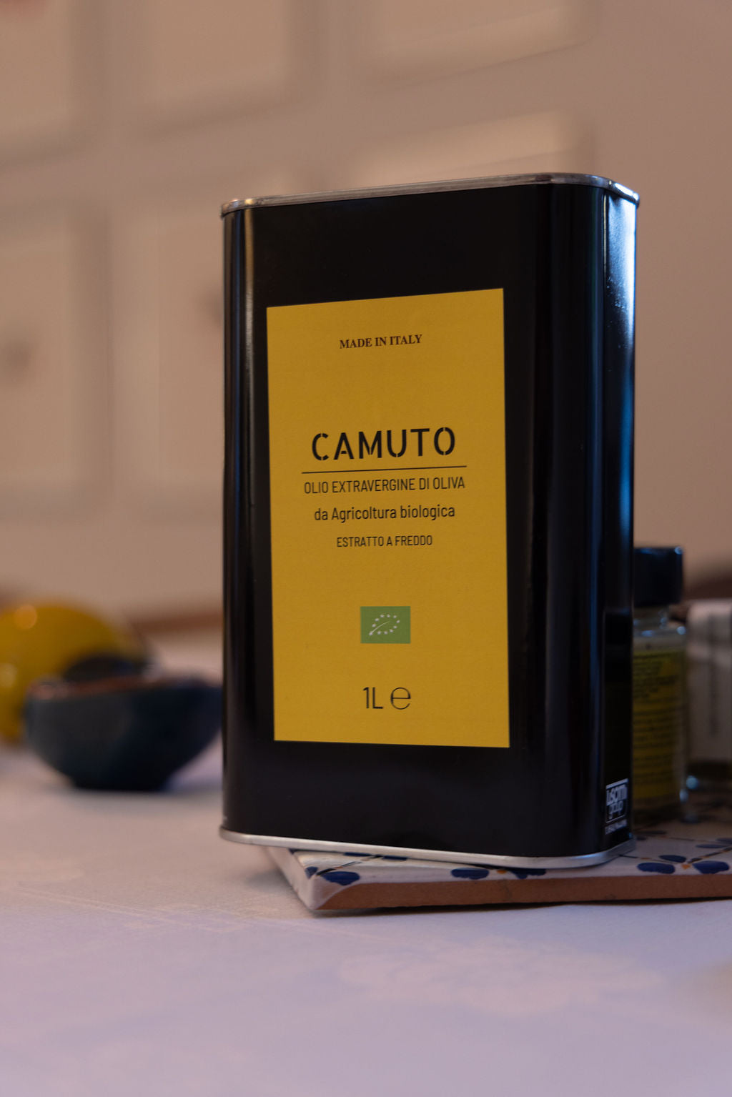 Økologisk koldpresset ekstra-jomfru olivenolie 1 liter