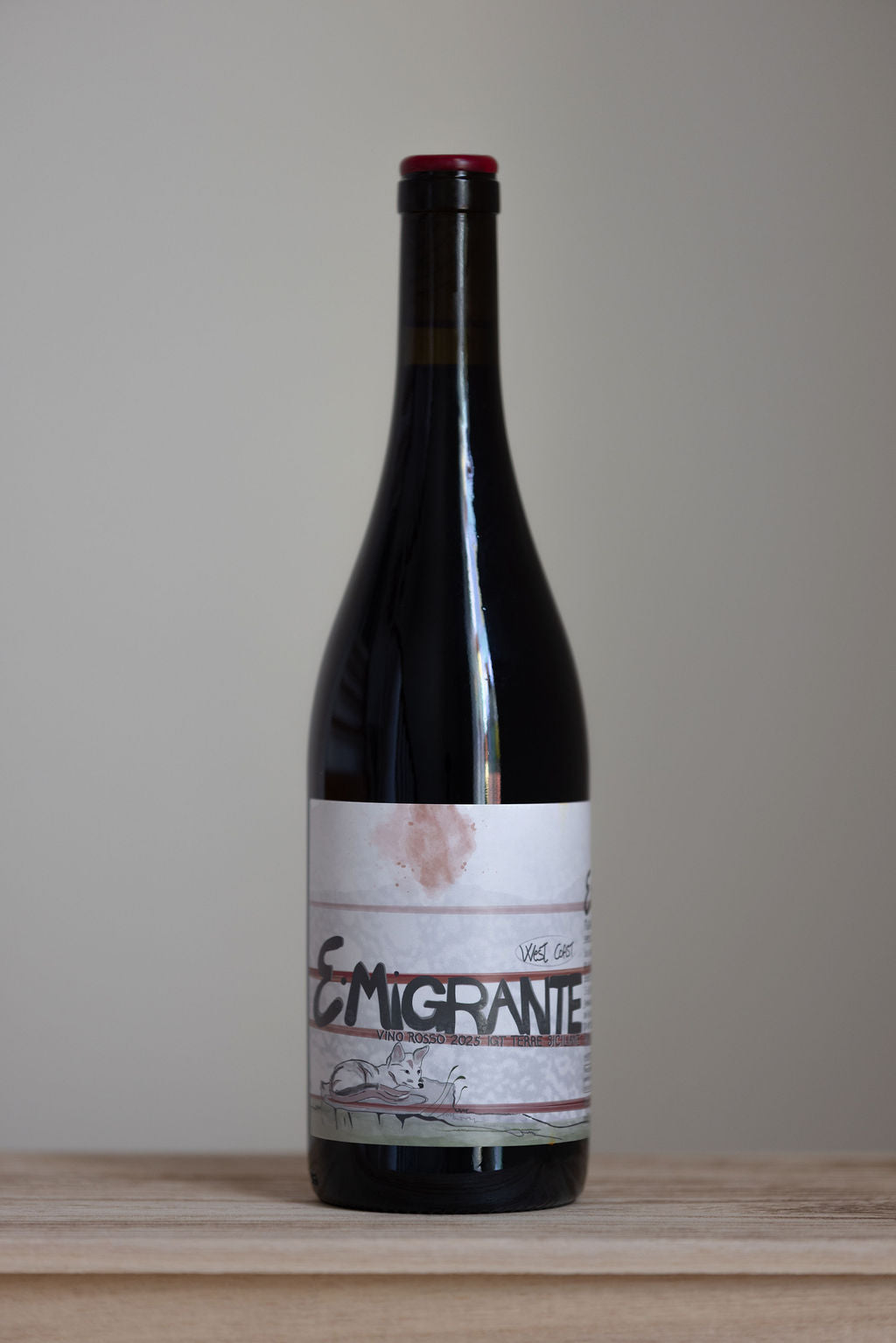 E.Migrante 2025 Rødvin | Nerello Mascalese, Grenache og Minnella Nera | Etna Vest