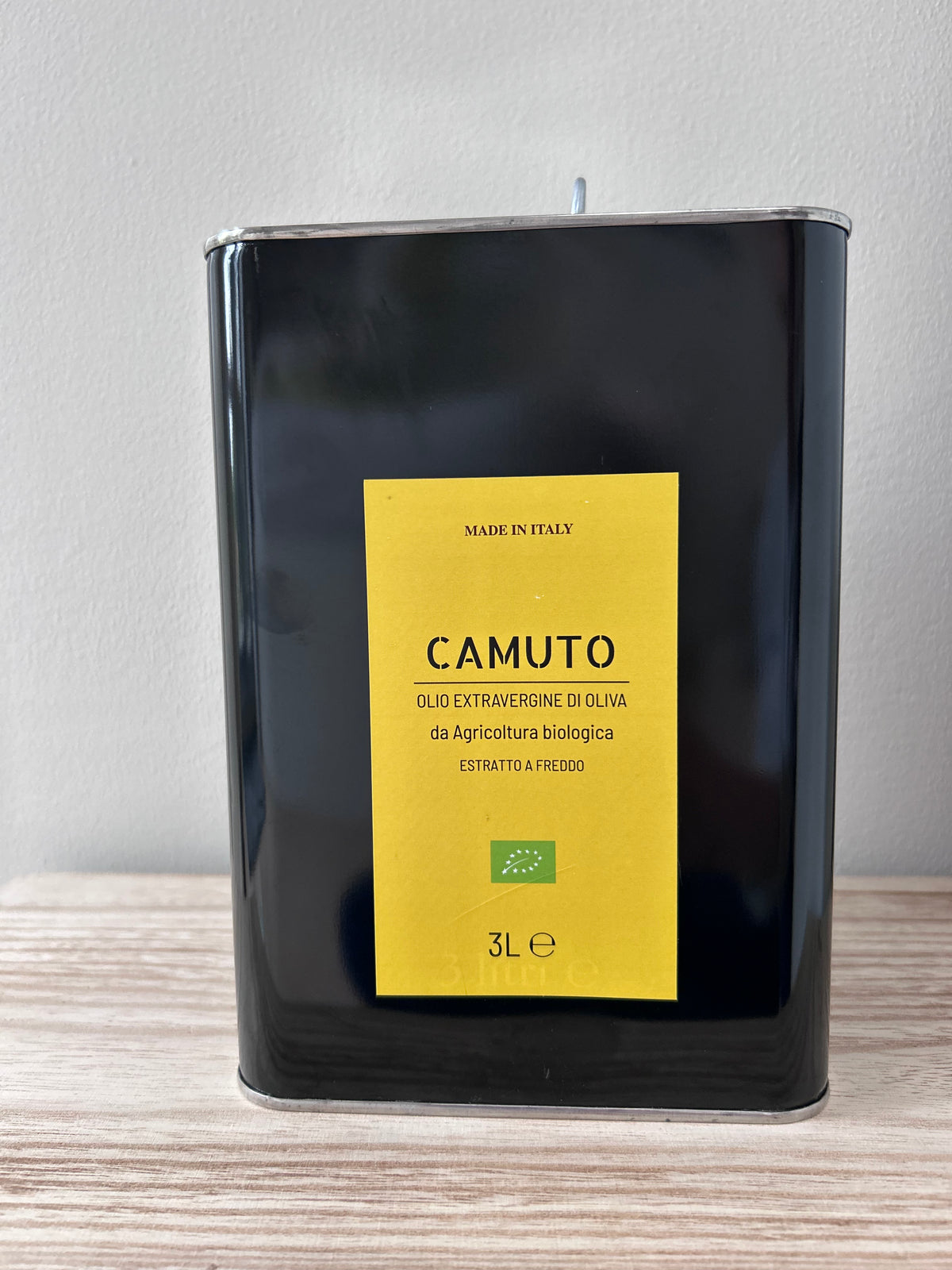 Økologisk koldpresset ekstra-jomfru olivenolie 3 liter